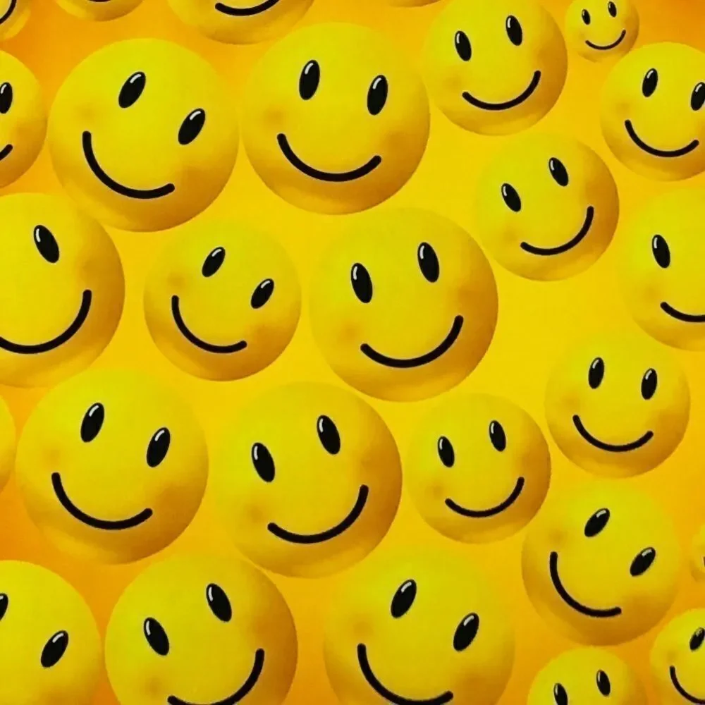 20- 10x13 Happy Smiley Face Design Poly Mailers
